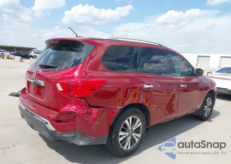 2018 Nissan Pathfinder S from USA, damaged, VIN 5N1DR2MN5JC617494